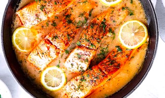 Chilean Bar with Lemon Dill Sauce