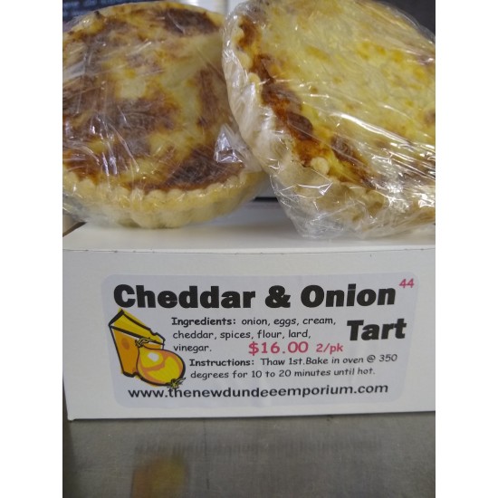 Cheddar and Onion Tart. Cheddar and Onion Tart.