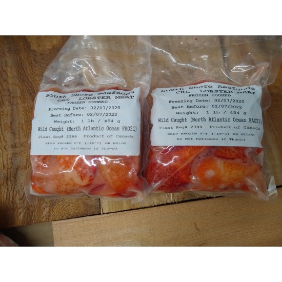 Cooked Lobster Meat (1LB) Cooked Lobster Meat (1LB)