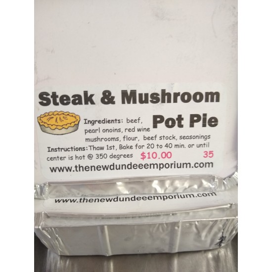 Steak and Mushroom Pot Pie Steak and Mushroom Pot Pie