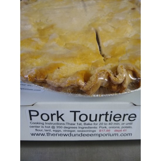 Pork Tourtiere Pork Tourtiere